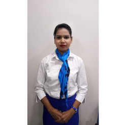 course in aviation- student of megaversity- ranjana